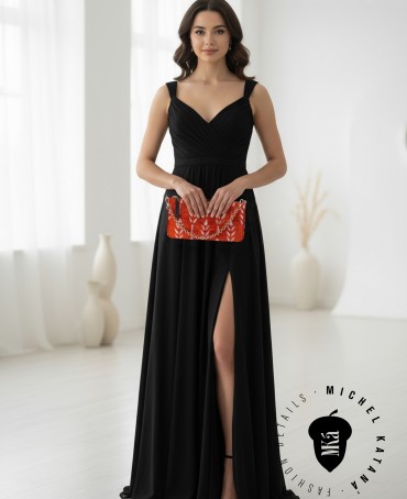 Шелковый (Бахмаль) Клатч-конверт-папка-косметичка HIBISCUS SOMNIUM! (Мечта гибискуса!) THINY_HIBISCUS SOMNIUM!/S